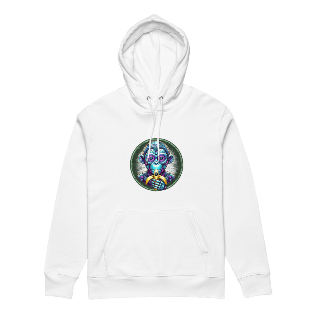 Unisex essential eco hoodie - MonkeyAI Coin - Image 6